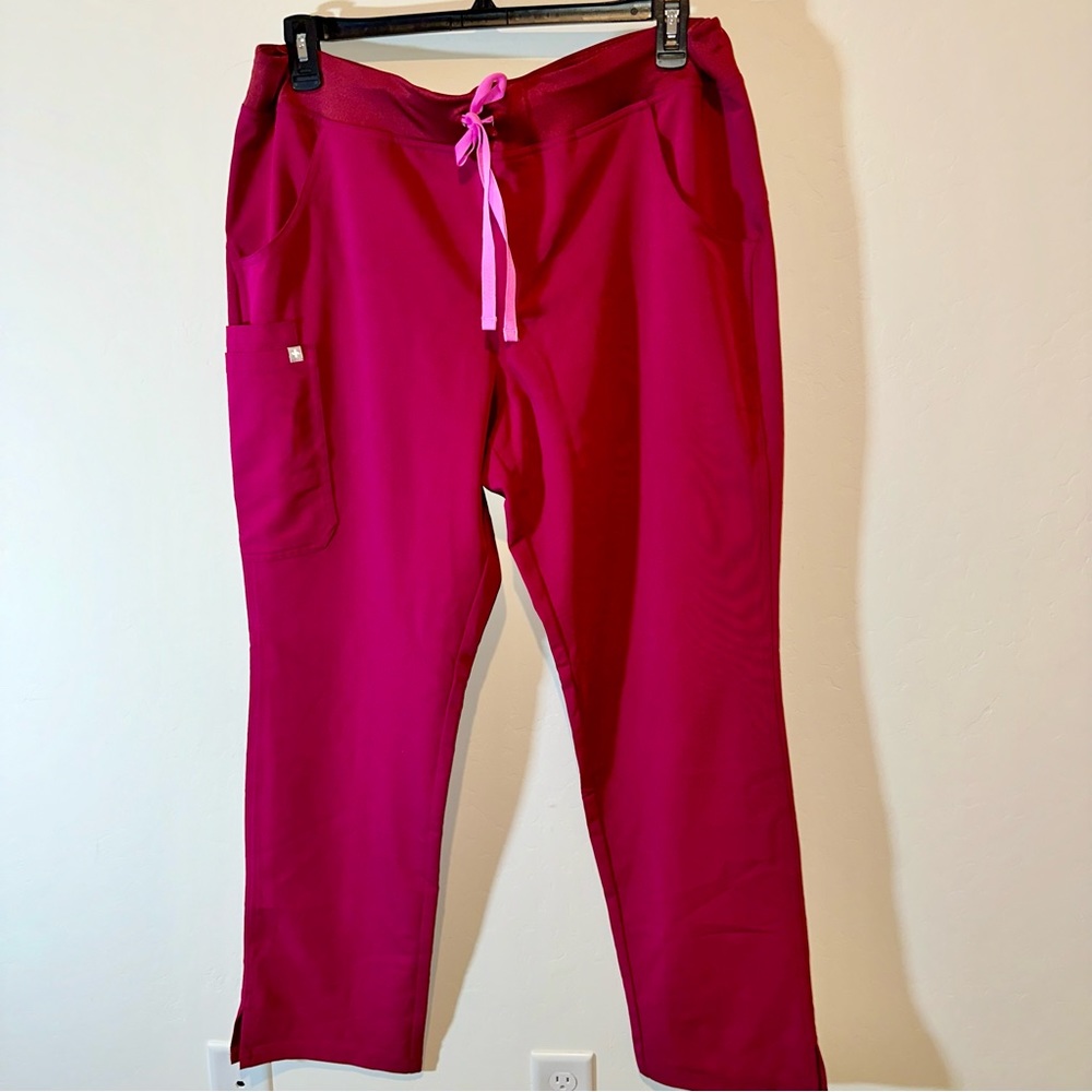 Figs Technical collection scrub pants women’s size xl elasticized waist